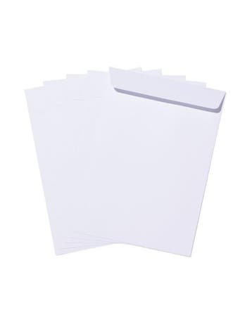 HEMA Enveloppen C5 extra sterk wit - 20 stuks, Diversen, Verzenden, Nieuw