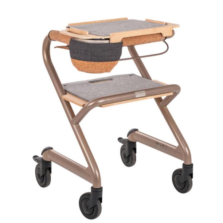 Saljol WR53 - Indoor Rollator - Champagne Gold - Compleet Ui, Diversen, Rollators, Nieuw, Ophalen of Verzenden