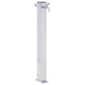 vidaXL Waterzuil vierkant 100 cm roestvrij staal, Verzenden, Nieuw