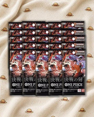 Bandai - 25 Booster pack - One Piece - One Piece TCG - x25, Nieuw