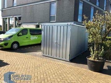 Nieuwe loods met open zijde, met goede levering - Container