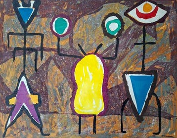 Hans Ittmann (1914-1972) - Vibrant Abstract Composition