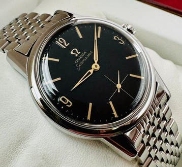 Omega - Seamaster Jumbo - Black Gilt Dial - cal. 268 -, Nieuw
