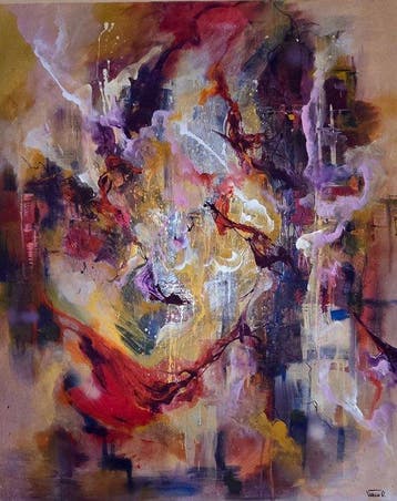 Voicu Oprea - Emotional Genesis, Antiek en Kunst, Kunst | Schilderijen | Modern