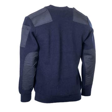 KL marine commando trui Wol met ronde hals, blauw, Ophalen of Verzenden, Gebruikt, Kleding
