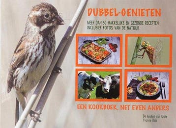 dubbel genieten-kookboek-makkelijke recepten- gezonde, Verzenden, Zo goed als nieuw, Yvonne Balk