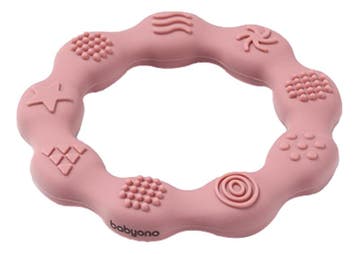 Baby Ono Ring Roze Silicone Bijtring, Kinderen en Baby's, Verzenden, Nieuw