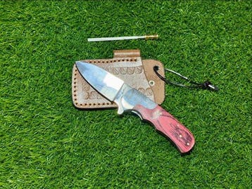 Hekito - Zakmes Arts & Crafts stijl - Handgemaakt mes FK 21