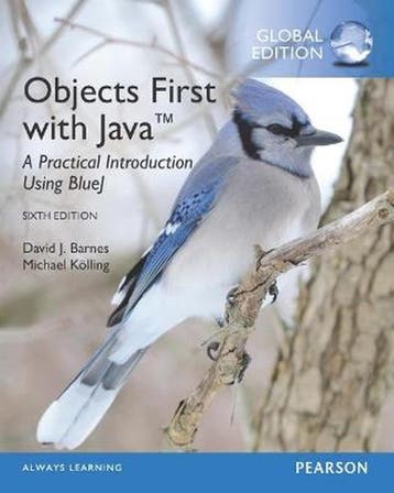 9781292159041 Objects First with Java | Tweedehands, Verzenden, Gelezen, David Barnes