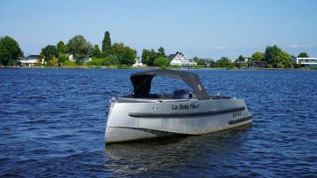 Van Vossen 600 Sport met 60pk Honda, Aluminium tender, Afdekzeil, Tender, Gebruikt, Aluminium