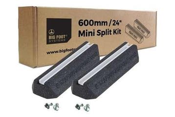Rubberen Montageblokken 600x180x95 mm met M10x40 Inlegmoe..., Verzenden, Nieuw in verpakking
