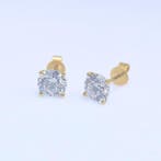 Oorstekers - 14 karaat Geel goud - 2.03ct. tw. - Diamant - 2