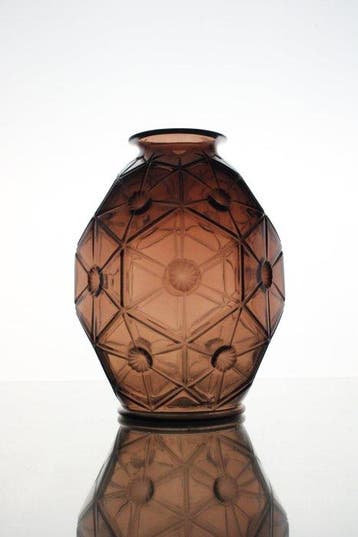 Simonet Frères - Henri Dieupart - Vaas - Floraal motief -