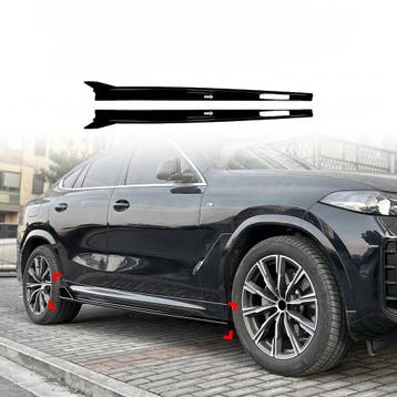 Side Skirts Voor BMW X6 G06 M Sport & M60i & M50i & M50d - M, Ophalen of Verzenden, Nieuw