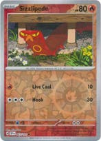 Sizzlipede 027/191 reverse holo surging sparks, Ophalen of Verzenden, Nieuw, Losse kaart, Foil