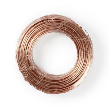 Luidsprekerkabel 1x 1,50 mm2 | 25 meter Speakerkabel, Verzenden, Nieuw, Luidsprekerkabel