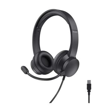 Trust Roha II USB headset koptelefoon met microfoon (Huis), Verzenden, Nieuw