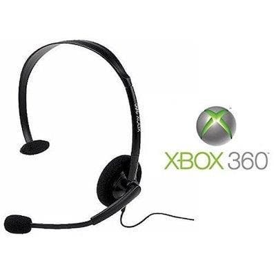Microsoft Xbox 360 Headset Wired Zwart, Spelcomputers en Games, Spelcomputers | Xbox 360, Zo goed als nieuw, Ophalen of Verzenden