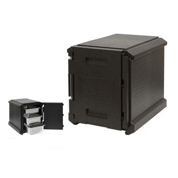 GGM Gastro | Thermo-catering box - Frontlader - GN 1/1 - 83, Verzenden