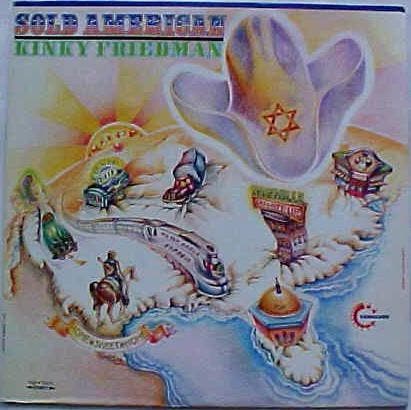 LP gebruikt - Kinky Friedman - Sold American, Cd's en Dvd's, Vinyl | Country en Western, Zo goed als nieuw, Verzenden
