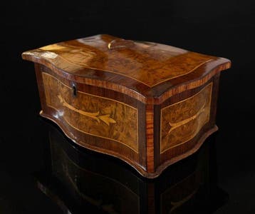 Sieradendoos - Edelhout - Napoleon III - Frankrijk, Antiek en Kunst