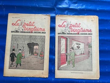 Le Petit Vingtième N°34 de 1938 et N°2 de 1939 - Petit, Nieuw