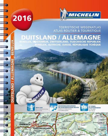 Deutschland / Michelin Atlassen 9782067211766, Boeken, Verzenden, Gelezen