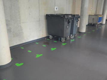 T - stuk voor vloermarkering - Polyvinylchloride (PVC) -, Verzenden