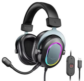 Gaming Headset USB – 7.1 Surround, RGB en Microfoon, Computers en Software, Headsets, Verzenden, Nieuw