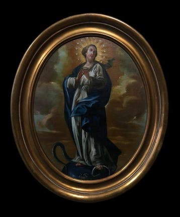 Neoclassical Spanish School (XVIII) - The Immaculate, Antiek en Kunst