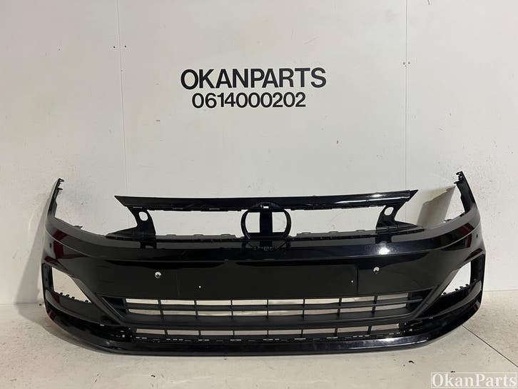 Volkswagen Polo 2G Voorbumper 2G0807221, Auto-onderdelen, Carrosserie en Plaatwerk, Gebruikt, Voor, Bumper, Ophalen