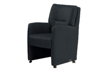 Eetkamerstoel Cosy - eetkamerstoelen - Antraciet, Nieuw, Stof