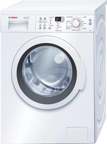 Bosch WAQ28363 - Wasmachine - 7 kg - 1400 tpm - EcoSilence, Ophalen of Verzenden, Zo goed als nieuw, Voorlader, 85 tot 90 cm