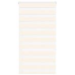 vidaXL Zebra Blind 80x150 cm stofbreedte 75,9 cm polyester, Verzenden, Nieuw, Beige