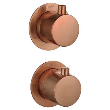 Sani Royal Inbouw Thermostaatkraan Compleet Brons, Nieuw
