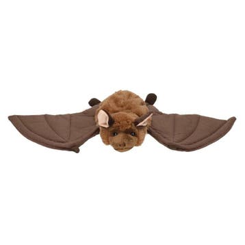Carl Dick vleermuis handpop - pluche - 36 cm - knuffel, Verzenden, Nieuw