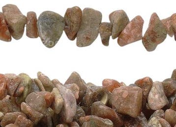 Streng met Autumn Jasper kralen afm. c.a. 10 mm, Ophalen of Verzenden, Nieuw, Kraal