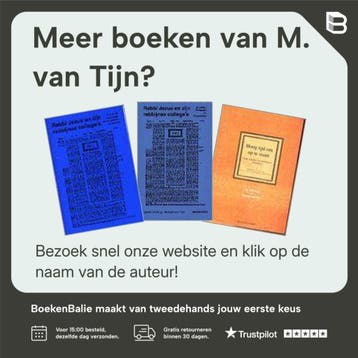 RABBI JEZUS EN ZIJN RABBIJNSE COLLEGAS 9789052631615, Verzenden, Gelezen, M. van Tijn