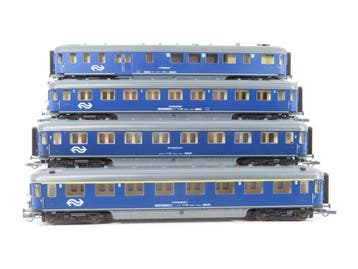Roco H0 - 44242/44243/44244/44297 - Modeltrein personenwagen, Nieuw