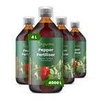 Vloeibare paprikamest - Set 4x1 liter, Verzenden, Mest