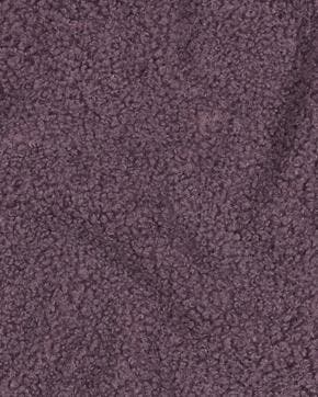 Dubbelzijdige Fleece Teddy Bleek Mulberry Paars, Nieuw, Paars