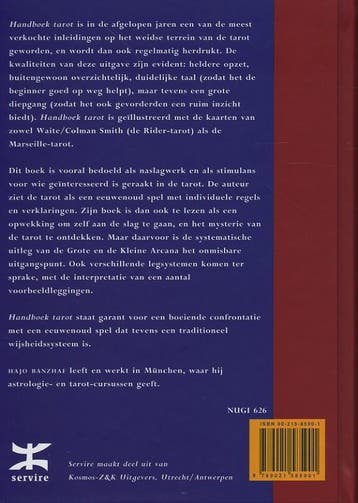 Handboek tarot 9789021585901 H. Banzhaf, Boeken, Verzenden, Gelezen, H. Banzhaf