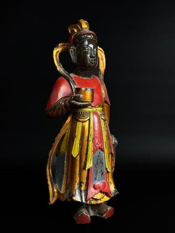 Rare! 42 cm! Divinité - Dynastie Nguyen - 19th century -