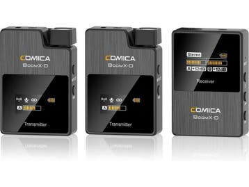 Comica BoomX-D D2 - Draadloze microfoon-set - 2 zenders en, Muziek en Instrumenten, Microfoons, Verzenden, Nieuw