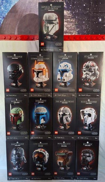 Lego Set - Star Wars - Star Wars Helme, Nieuw