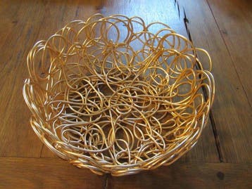 Alessi - Fratelli Campana - Kom - Nuvem - Metaal, Verguld