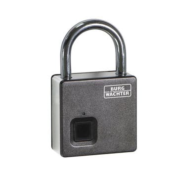 Burg-Wächter Scan & Lock 610/53 hangslot met vingerafdruk, Doe-het-zelf en Verbouw, Verzenden, Nieuw