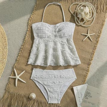 Zwemset Meisjes 2-delig Effen Kleur Tankini Badpak voor 8-16, Kleding | Dames, Verzenden, Nieuw