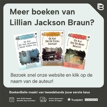 De kat die in- en uitschakelde / Jim Qwilleran 9789044923582, Verzenden, Gelezen, Lillian Jackson Braun