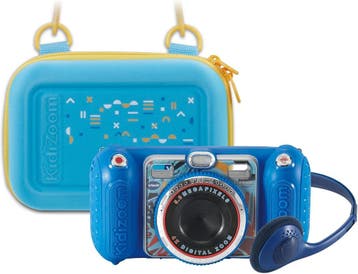 Kinder camera VTech Duo Pro | Tweedekansje | OP=OP, Kinderen en Baby's, Speelgoed | Vtech, Ophalen of Verzenden, Zo goed als nieuw